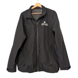 Atrium Health Wake Forest Baptist Black Zip Jacket Mens Size M Womens Size L